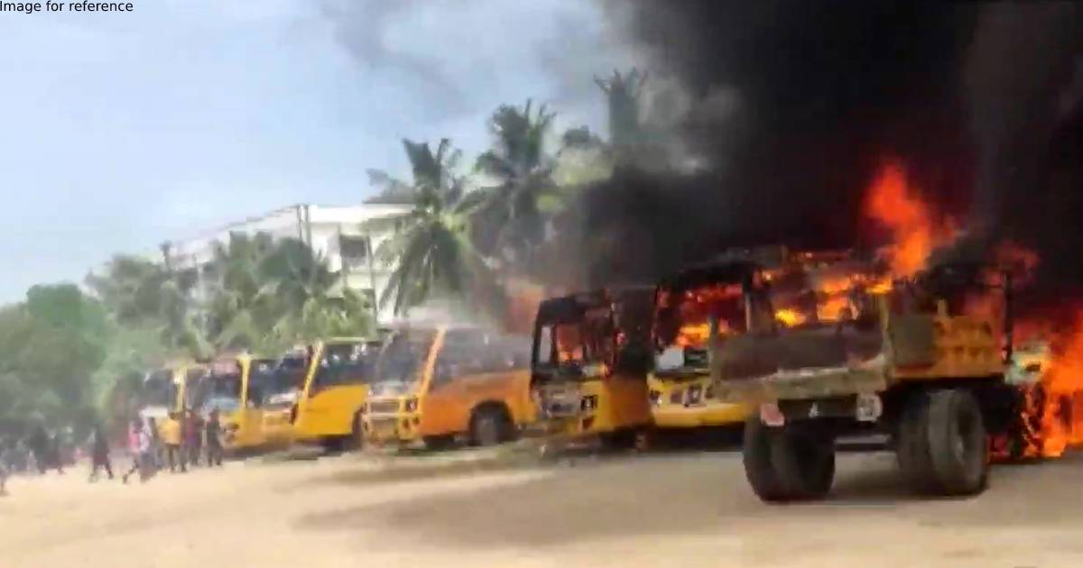 Student dies by suicide in TN's Kallakurichi: Protesters torch school buses, police vehicles